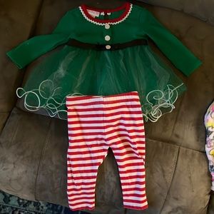 Worn Once. Like brand new! Christmas Dress/pants!